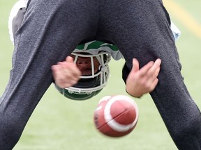 Veteran CFL long-snapper Randy Chevrier is about to play his second game with the Saskatchewan Roughriders.
