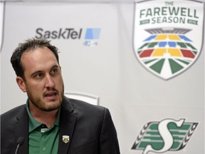 Saskatchewan Roughriders president-CEO Craig Reynolds, who grew up in Foam Lake, first attended a Roughriders game in 1989.