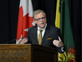 Premier Brad Wall opposes a carbon tax and is pitching an alternative plan to fight climate change.