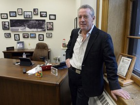 MLA Don McMorris in his office at the legislature.