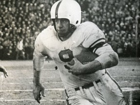Sully Glasser, shown in this file photo, scored the Saskatchewan Roughriders' first touchdown at the re-named Taylor Field.