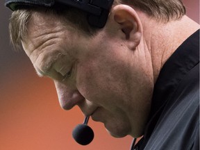 Head coach Chris Jones found few highlights in his first season as the Riders' head coach.