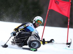 Downhill sit-skier Kurt Oatway will be part of an autograph session in Regina on Tuesday.