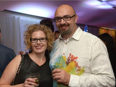 Liz and Rob Stephenson during Regina Wine & Spirits Gala held at the Conexus Arts Centre in Regina, Sask. on Saturday Nov. 5, 2016.