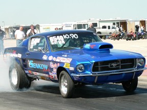 David Senkow built up his 1967 Ford Mustang until it was a racing car.