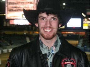Lumsden-born bull rider Tim Lipsett is to compete Friday at the Agribition Pro Rodeo.