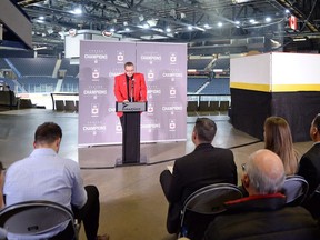 Scott Comfort, a member of Curling Canada's board of governors, announced Thursday that Regina has been awarded hosting privileges for the 2018 Tim Hortons Brier.