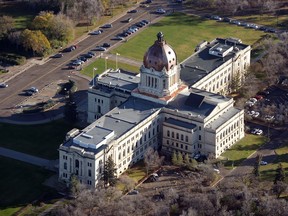 The Saskatchewan Legislative Building.