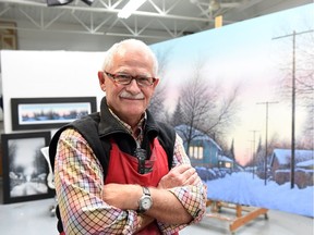 Regina artist Wilf Perreault has been capturing the everyday back alley in his art since the 1970s. While the subject remains the same, the experience is always different, he explains.