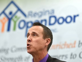 Darcy Dietrich, executive director of Regina Open Door Society, cites its 100 partnerships with community partnerships.