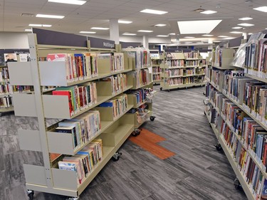 The rebuilt George Bothwell branch public library in the Southland Mall in Regina.