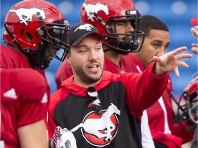 Calgary Stampeders assistant coach Marc Mueller is heading to his second Grey Cup in three seasons with the CFL team.