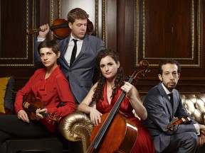 The Ariel Quartet is performing at the Knox-Metropolitan Church on Nov. 13 as part of the Cecilian Chamber Series.