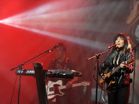 Buffy Sainte-Marie performs in Australia in 2011. (TORSTEN BLACKWOOD/AFP/Getty Images)