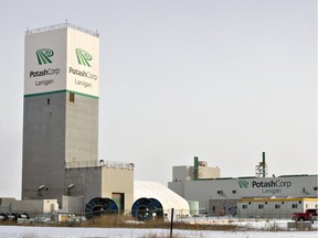 Exterior photo of the PCS Lanigan Potash Mine.