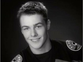 Austyn Schendstead was killed in Saskatoon on Nov. 30, 2016, after being struck by a falling object at work.