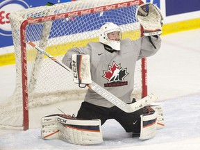 Imperial-born goaltender Connor Ingram is preparing to represent Canada at the world junior hockey championship, which is to begin on Boxing Day.