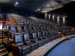 DEC. 1, 2016: The interior of a Landmark Cinema theatre. A new theatre will be built in east Regina.