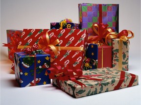 City says regular wrapping paper can be recycled, but shiny metallic gift wrap must stay out of blue bin
