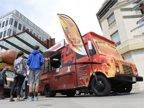 Food trucks in City Square Plaza have been working well with the first-come, first-serve system that was made official in 2016.