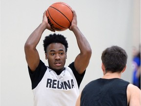 University of Regina men's basketball player Johneil Johnson has fit in well with the Cougars in his rookie season.