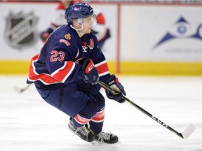 Regina Pats centre Sam Steel is a finalist for the WHL player-of-the-year award.