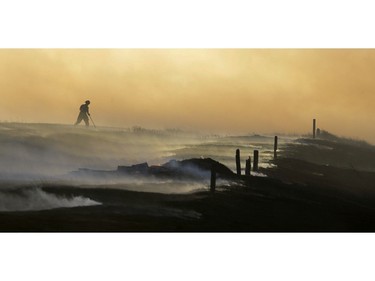 Regina Fire and Protective Services including both Wildlands units as well as a water tanker were called to a grass fire near the Condie nature Reserve northwest of Regina Wednesday evening.