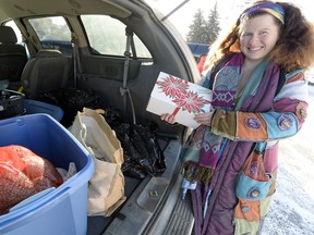 Naomi Hunter (shown) began a Facebook page called I Will Help Regina. With some 3,000 members, it's grown to a virtual swap meet to those in need and those who want to help.