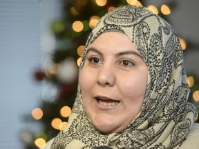 Naeila Alshatir came to Regina one year ago and now works for the Open Door Society, helping other refugees in Regina.