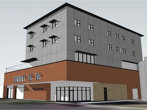 Renderings of the Souls Harbour Rescue Mission's new facility planned for the 1600 block of Angus Street.