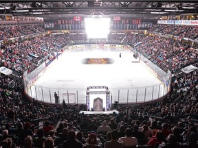 The Brandt Centre, as pictured above, is in the running to host the 2018 Memorial Cup but will need some upgrades to meet CHL standards.