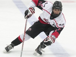 Taylor Halbgewachs of the Prairie Storm has become an elite goal scorer after putting his netminding days behind him.