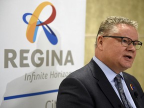 Chris Holden, city manager for the City of Regina, speaks on the proposed 2017 city budget.