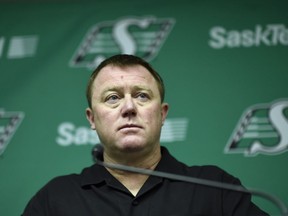 Chris Jones, head coach and general manager of the Saskatchewan Roughriders, announces former Roughrider quarterback Darian Durant has been traded to the  Montreal Alouettes.