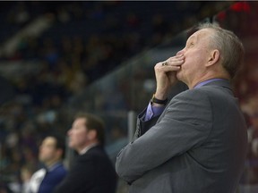 Regina Pats head coach John Paddock, shown in this file photo, suggests that his struggling team should simplify its game.