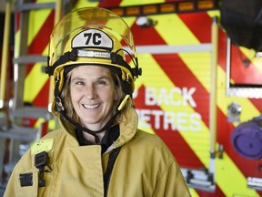 Marianne Boychuk was the first female member of the Regina Fire and Protective Service in Regina.