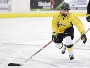 Kylee Kupper's work on her shot during the summer has paid off in goals with the Cougars women's hockey team.