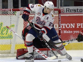 Regina Pats centre Sam Steel had two goals and two assists on Friday night, leading the Regina Pats to a 6-5 overtime win versus the host Calgary Hitmen.