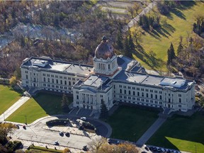 The Legislative Building in Regina.
