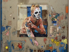 When I Grow Up, a self-portrait by Andrew Salgado, is featured in his exhibition Ten at Canada House in London.