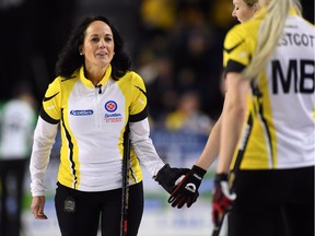 Manitoba skip Michelle Englot, who is from Regina, has a 3-0 record at the Scotties Tournament of Hearts in St. Catharines, Ont.