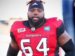 Offensive lineman Derek Dennis is one of the elite players who is expected to be on the market when the CFL's free-agency period begins Tuesday.