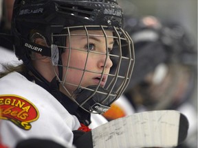 Kennedy Bobyck is having a standout season with the Saskatchewan Female Midget AAA Hockey League's Regina Rebels.