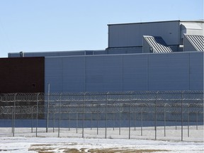 The exterior of the Regina Provincial Correctional Centre.