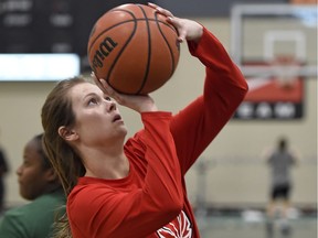 Katie Polishuk is entering her final playoff run in her fifth season with the University of Regina Cougars women's basketball team.