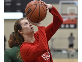 University of Regina Cougars guard Katie Polischuk was named a first-team Canada West women's basketball all-star Monday.