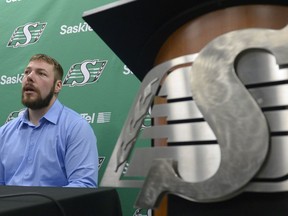 Chris Best's retirement after 10 seasons has created an opening at right guard for some of the Riders prospects.