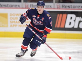 Regina Pats captain Adam Brooks is poised to hit the 100-point milestone for the second consecutive season.