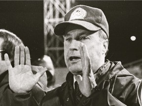 Gordon Currie is shown in 1976, during his final season as the Regina Rams' head coach.