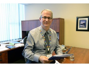 Keith Dewar, CEO of the Regina Qu'Appelle Health Region, speaks about curbing violence in the workplace — one of a number of proposed initiatives in the region's business plan.